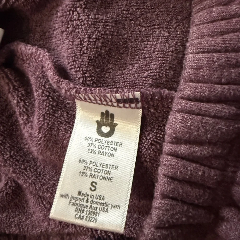 Spiritual Gangster Burgundy Joggers - Picture 4 of 8